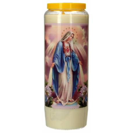Neuvaine / blanc / Vierge Miraculeuse Immaculée conception
