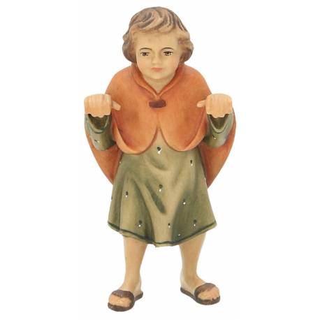 Jonge herder : houtsnijwerk kerstgroep Ulrich 15 cm 