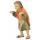 Garçon regardant : crèche de Noël en bois Ulrich 15 cm