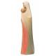 Statue Vierge Marie avec enfant en bois - 20 cm - finition couleur