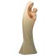 Statue Vierge Marie avec enfant en bois - 20 cm - finition couleur