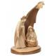 Ste Famille Bois Sculpté 10 Cm 2 Ton bois