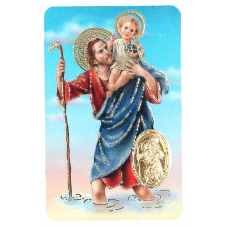 Kaart-Med-Gebed - H Kristoffel - FR 