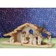 Kerstset : stal met 8 figuren 8 cm 