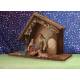 Kerststal met 5 Figuren 07 Cm (27,5x20x11cm) 