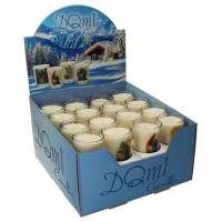 Display "Bougies de Noël en verre" 8 Types - 32 / Display