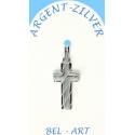 Croix Argent - 22 x 12 mm