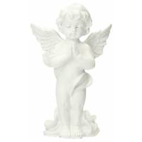 Ange priant debout ht 18 cm