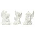 Ange assis Ht 10 cm - 3 / set