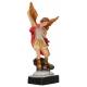 Statue 12 cm - Albâtre couleurs - Saint Michel