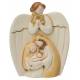Nativité en albâtre décorée 6 x 4.5 x 2 cm