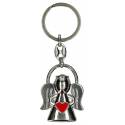 Sleutelhanger - Engel - Hart rood 