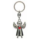 Sleutelhanger - Engel - Hart rood 
