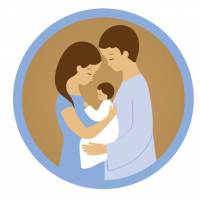 Ste Family Wood Blue 10 cm 