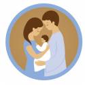 Ste Family Wood Blue 10 cm 