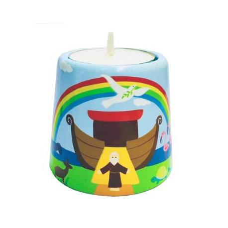 Kaarsenhouder De ark van Noah 6,5 cm 