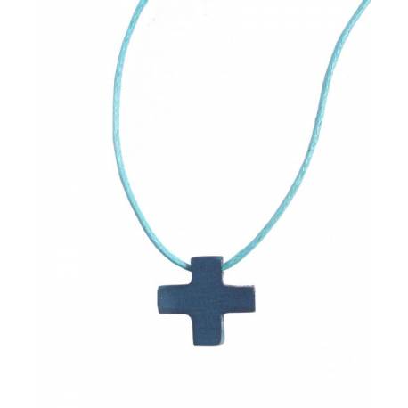 Blue getint hangers kruisen 15 mm 