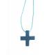 Blue getint hanglaggang kruisen 25 mm 