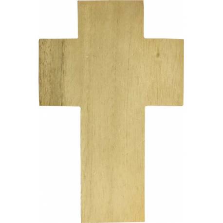 Croix bois naturel 15cm