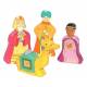 Magi Kings (3rois+1 Chroomeau) 10 cm 