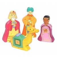 Magi Kings (3rois+1 Chroomeau) 10 cm 