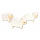 Set 3 moutons 10cm