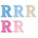 Letter r x5pcs. Hoogte 5,5 cm 