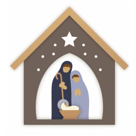 Veilleuse de Noël Nativité