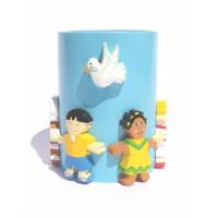 Kinderen van de wereld van de wereld D5XHT8.5cm 