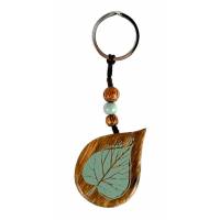 Porte Clé Laudato Si Coco Longueur totale 15.5cm