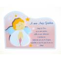 Pink Guardian Angel frame 15x20cm 