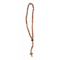 Chapelet bois de coco grandes perles