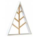 Présentoir sapin blanc 50x49cm