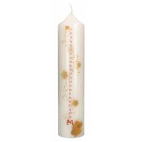 Adventskaars 250 X 60 mm engel 