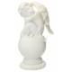 Ange s/globe 14 cm - 2 / set