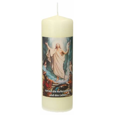 Bougie pascale 150 X 50 mm - Auferstehung 