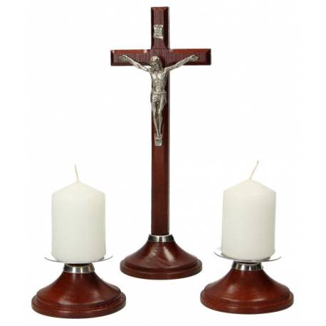 Set pour autel particulier en bois