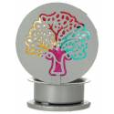 Tea light - vitrail - ARBRE DE VIE