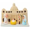 Kerststal Aardewerk - "Crèche du monde" Vaticaan 