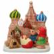 Crèche de Noël en terre cuite - "Crèche du monde" Russie