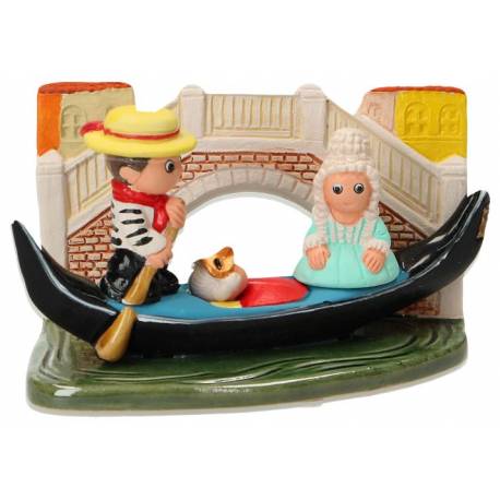 Crèche de Noël en terre cuite - "Crèche du monde" Venise