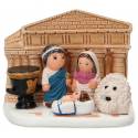 Crèche de Noël en terre cuite - "Crèche du monde" Grèce