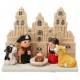 Kerststal Aardewerk - "Crèche du monde" Compostella 