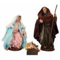 Napolitaanse Santon 22 Cm - Heilige Familie (3 figuren) 