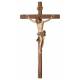 Croix Murale en bois sculpté 29 cm Couleur