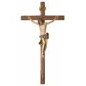 Croix Murale en bois sculpté 29 cm Couleur