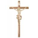 Bois Sculpté - Croix Murale 23 x 12 cm Bois naturel