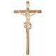 Bois Sculpté - Croix Murale 14 x 7 cm Bois naturel