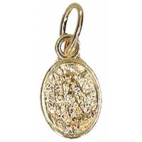 Médaille 10 mm OV - St Michel / Ange gardien - Métal doré