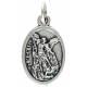Médaille 17 mm OV - St Michel / Ange gardien - Métal argenté